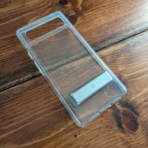 NEW Spigen Clear Phone Case For Pixel 6 with Stand